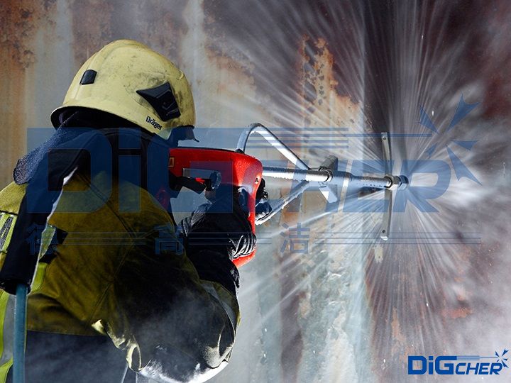 超高壓水除銹作業