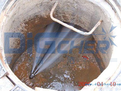 高壓水射流排水管道清淤